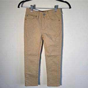 Joe’s Jeans Kids Brixton Straight Narrow Khaki Pants Size 5 Stretch Cotton Boys